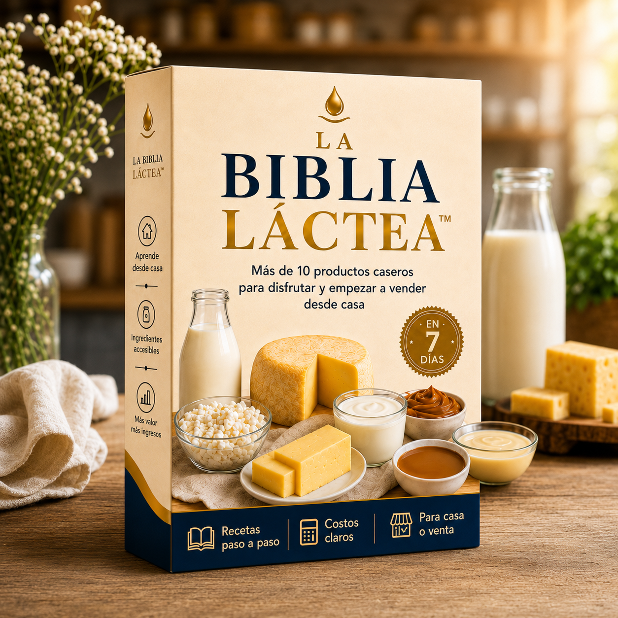 LA BIBLIA LÁCTEA™ | Más de 10 productos caseros en 7 días🥛✨