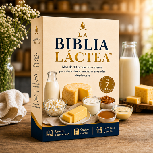 LA BIBLIA LÁCTEA™ | Más de 10 productos caseros en 7 días🥛✨